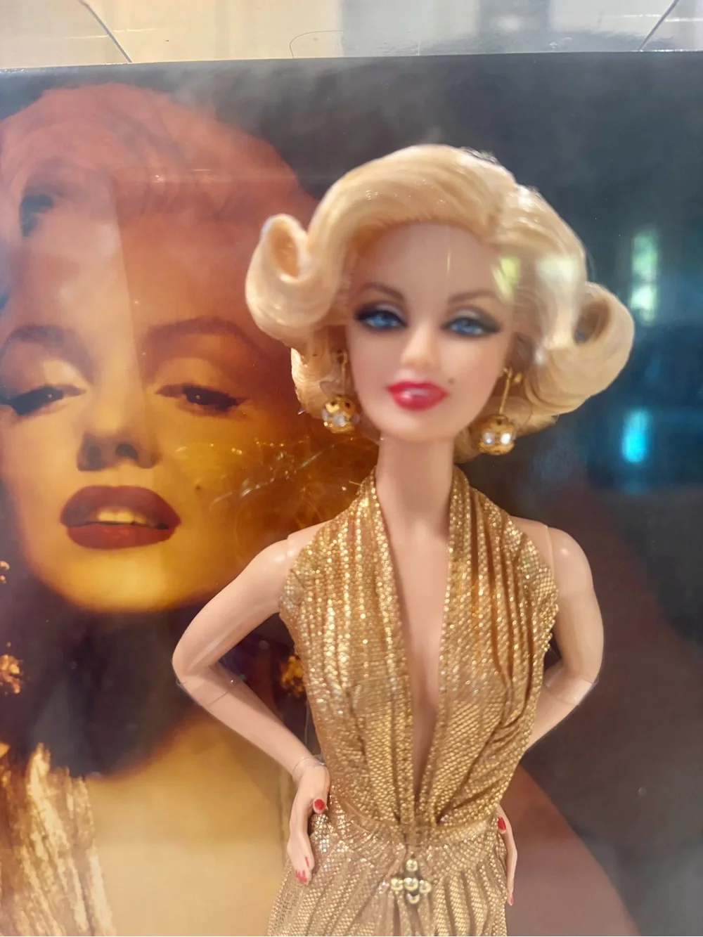 Barbie as Marilyn Monroe: Blonde Ambition Doll (2009 Pink Label) - NRFB New BX